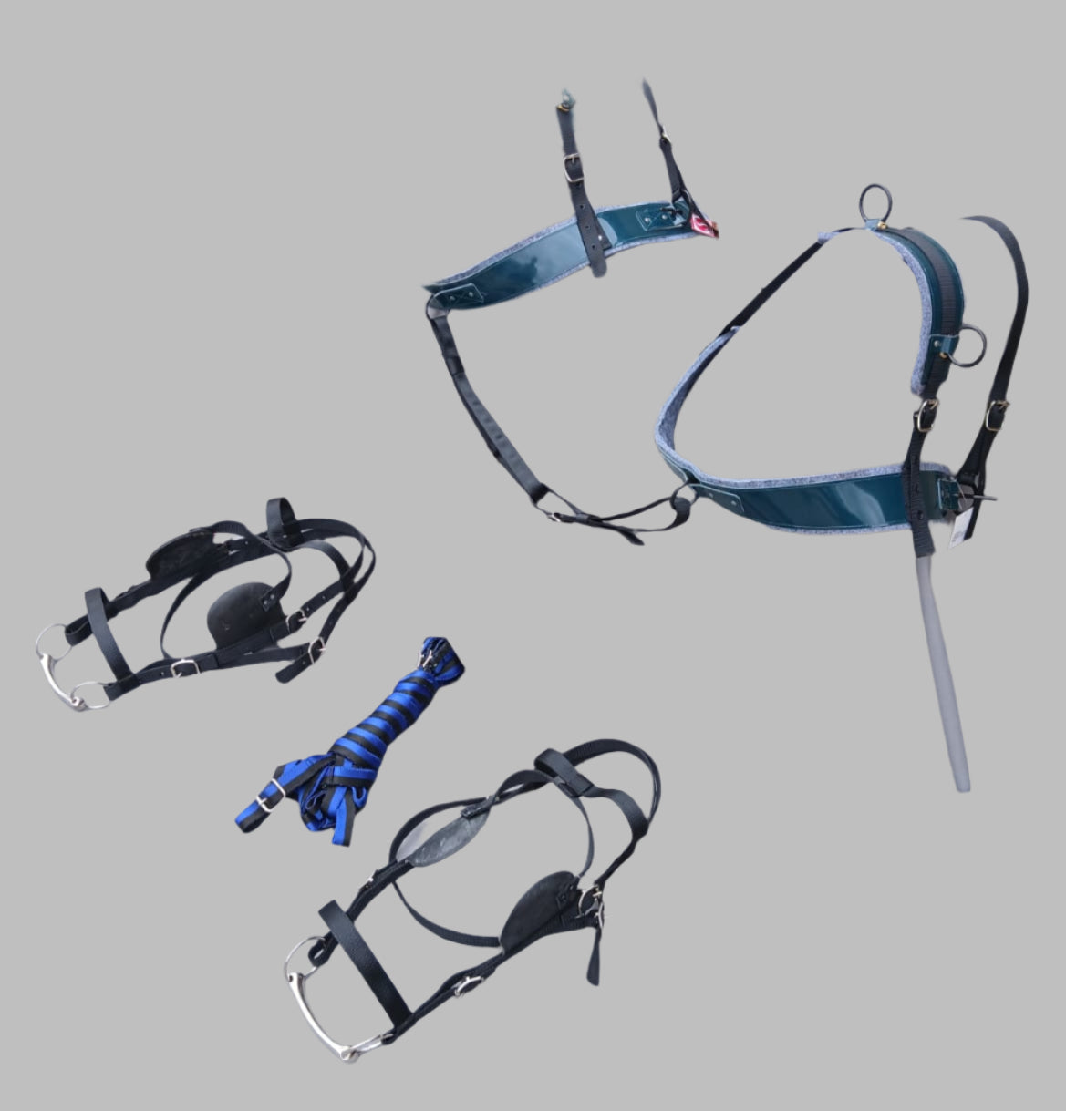Harness Donkey Double PVC+Web